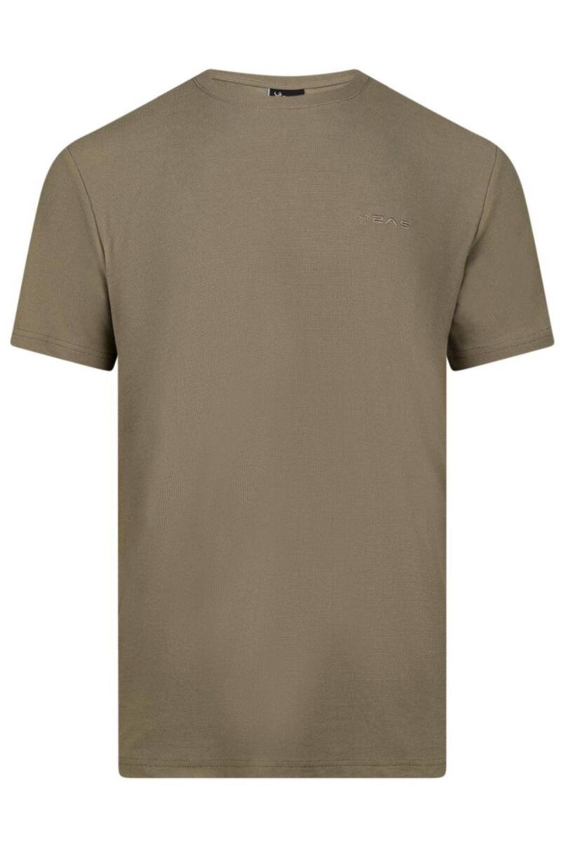 2AS Kalei Sıfır Yaka T-Shirt Toprak - 1