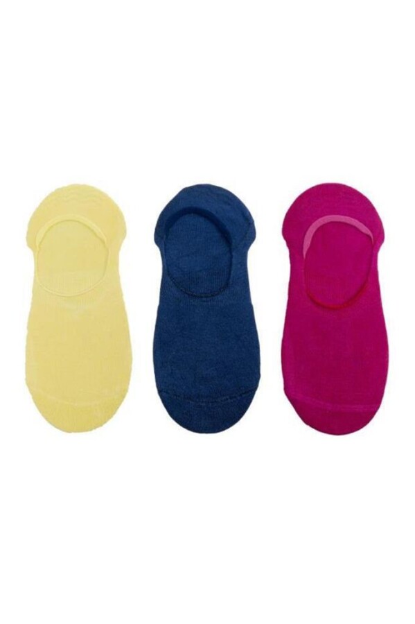 2AS Karma Renk Babet Çorap 3'lü Set - 2AS