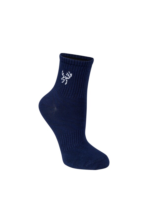 2AS Kısa Bambu Spor Çorap Lacivert - 2AS