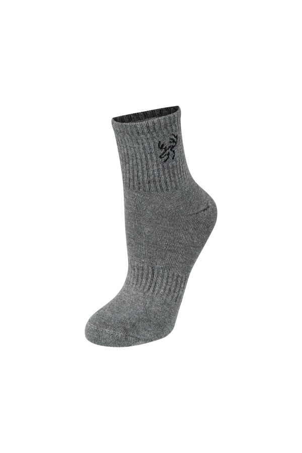 2AS Kısa Bambu Spor Çorap Gri - 2AS (1)