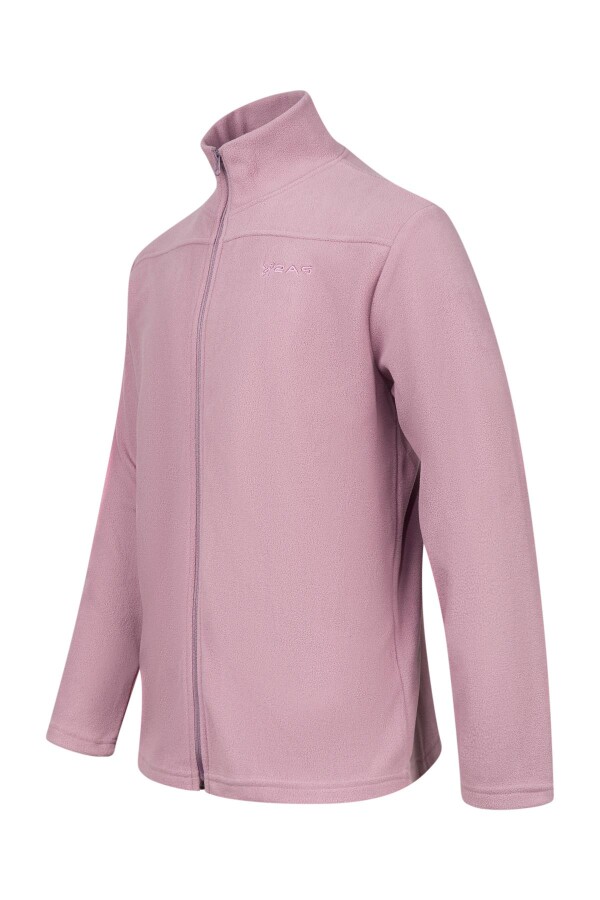 2AS Larry Erkek Tam Fermuarlı Polar Sweatshirt Lila - 2AS (1)