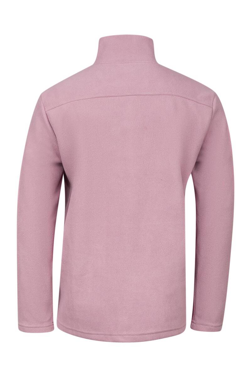 2AS Larry Erkek Tam Fermuarlı Polar Sweatshirt Lila - 4