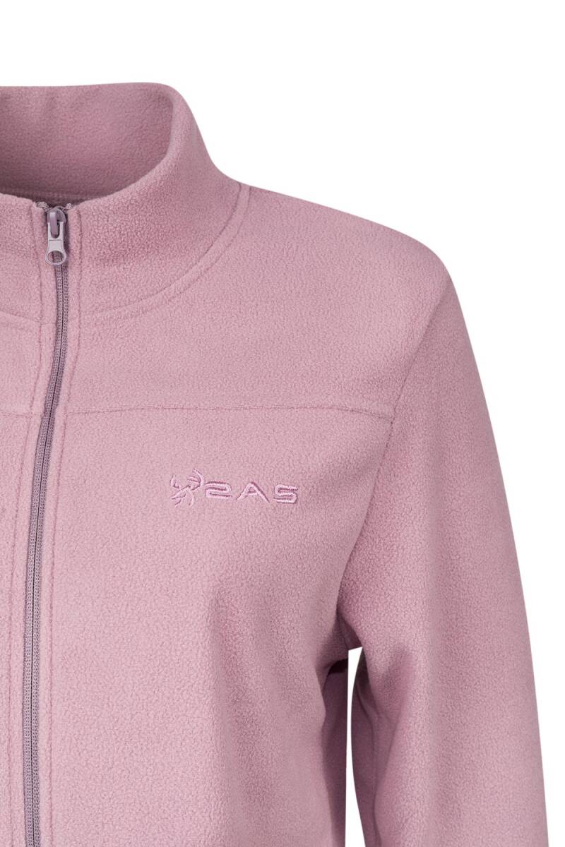2AS Lea Kadın Tam Fermuarlı Polar Sweatshirt Lila - 3