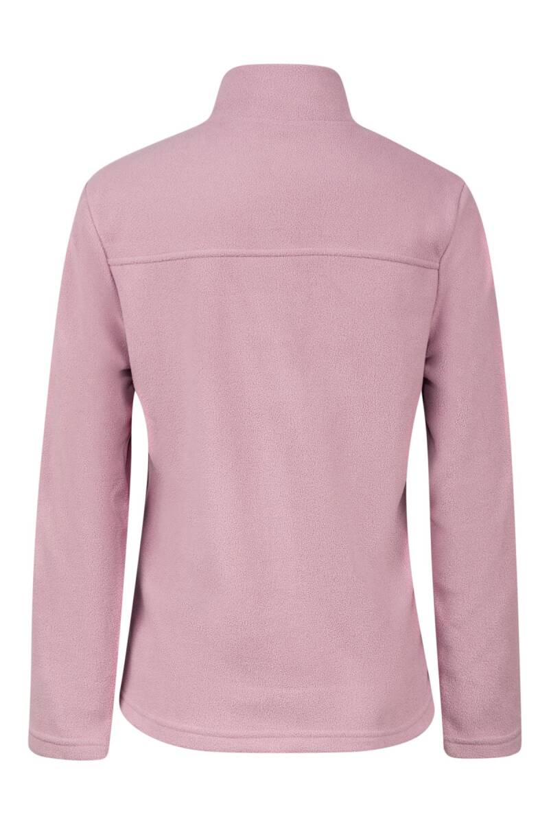 2AS Lea Kadın Tam Fermuarlı Polar Sweatshirt Lila - 4