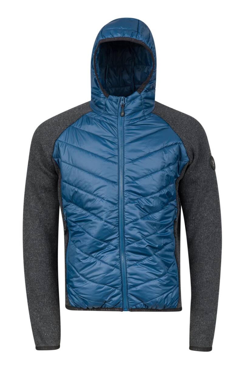 2AS Lucas Erkek Kapşonlu Tam Fermuarlı Sweat Lacivert - 1