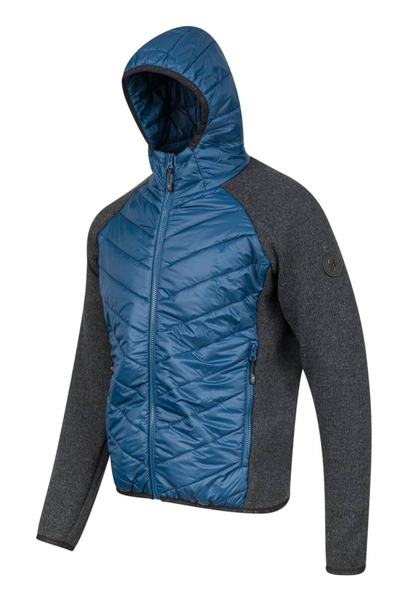 2AS Lucas Erkek Kapşonlu Tam Fermuarlı Sweat Lacivert - 2