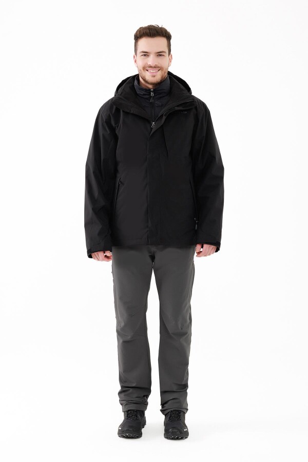 2AS Masswool 3in1 Erkek Mont Siyah 