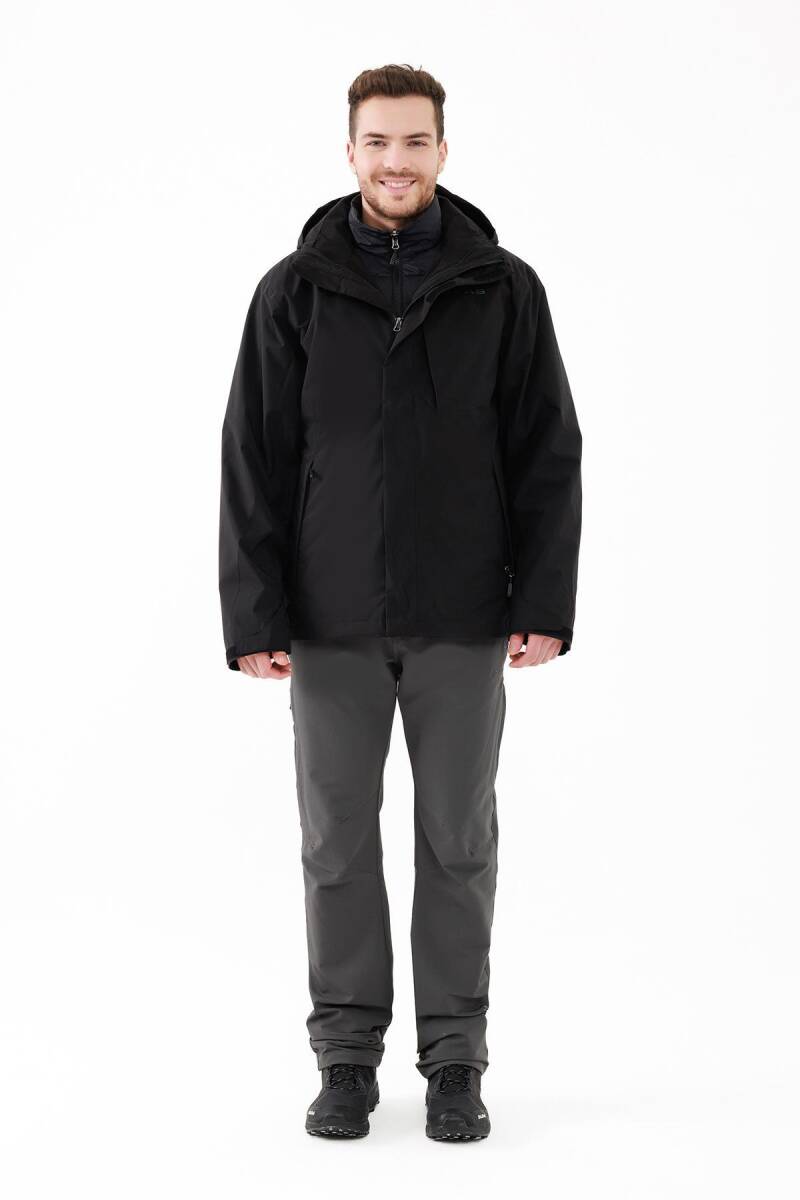 2AS Masswool 3in1 Erkek Mont Siyah - 1