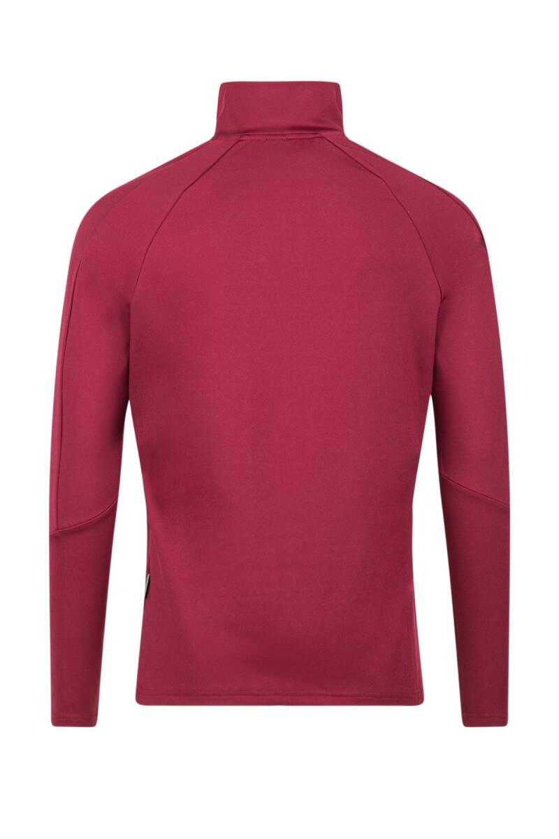 2AS Menza Tam Fermuarli Erkek Sweatshirt Bordo - 3