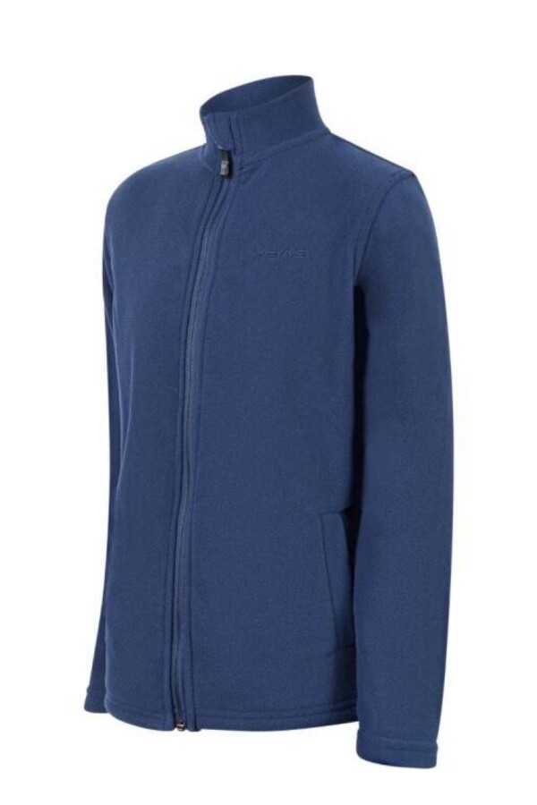 2AS Pade Tam Fermuarlı Çocuk Polar Sweatshirt Lacivert - 2AS (1)