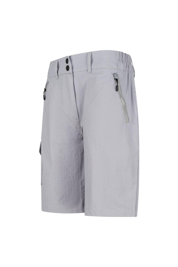 2AS Paisley Kadın Kargo Şort Gri - 2AS (1)