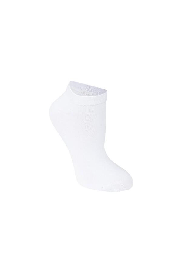 2AS Patik Bambu Çorap Beyaz - 2AS