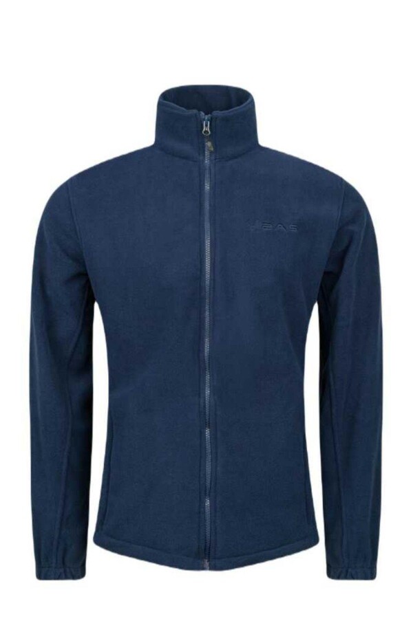 2AS Peak Tam Fermuarlı Heavy Erkek Polar Sweatshirt Lacivert 