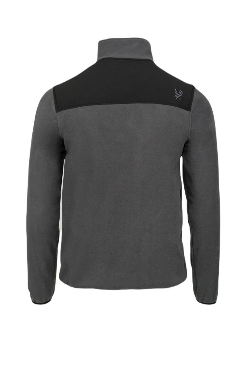 2AS Petan Yarım Fermuarlı Parçalı Erkek Polar Sweatshirt - 3