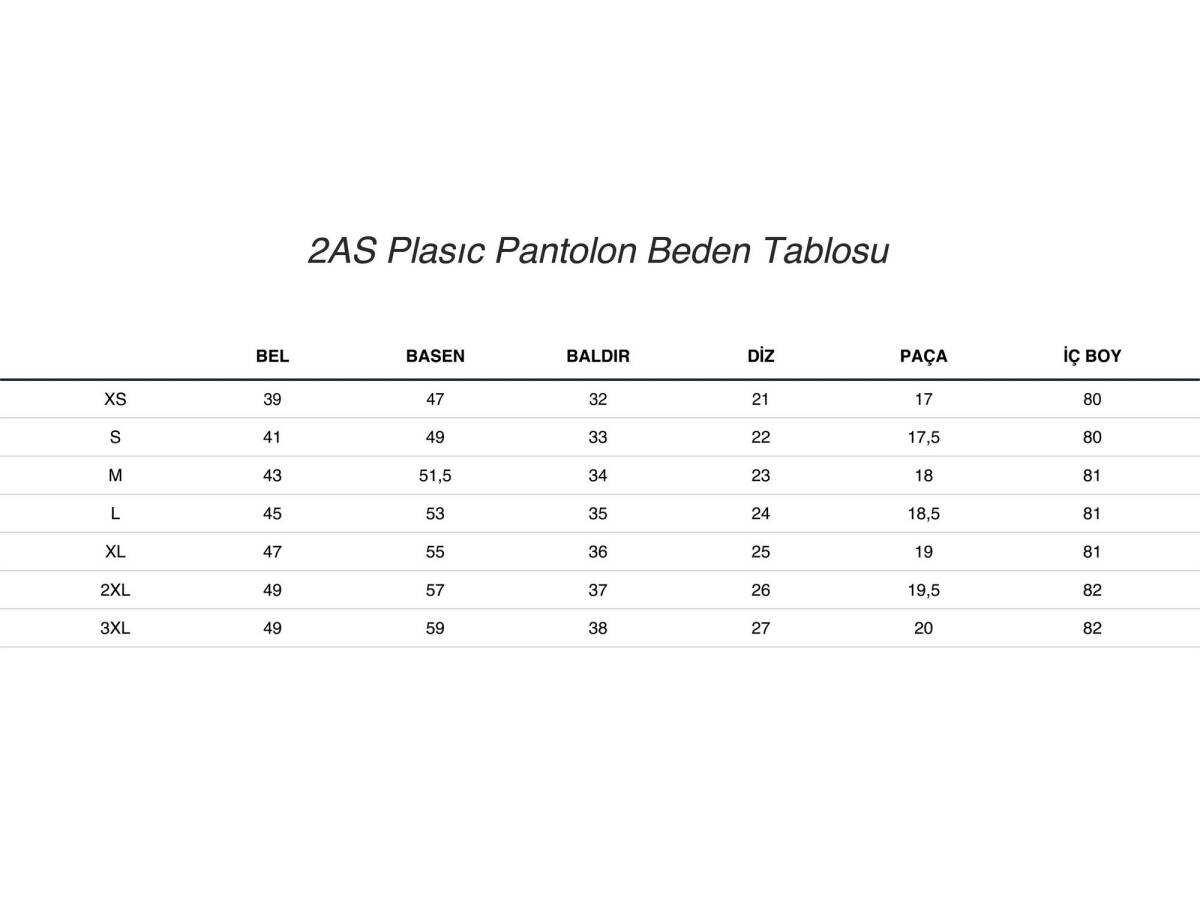 2AS Plasic Erkek Pantolon Antrasit - 8