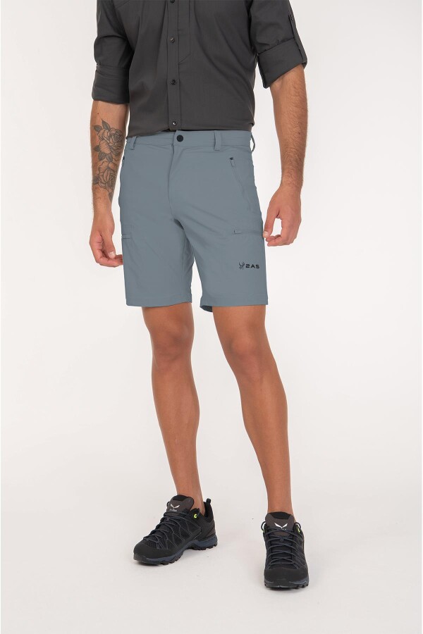 2AS Porto Erkek Şort Gümüş - 2AS