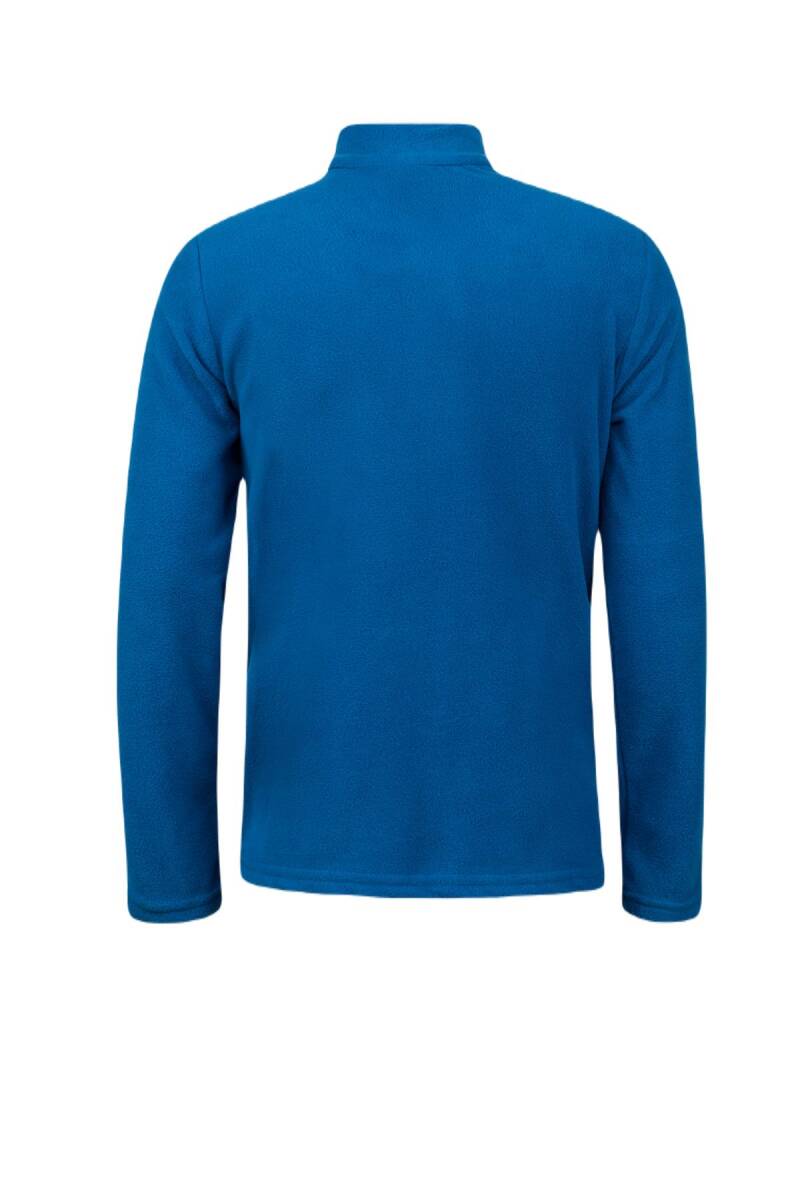 2AS Potra Yarım Fermuarlı Çocuk Polar Sweatshirt Mavi - 3