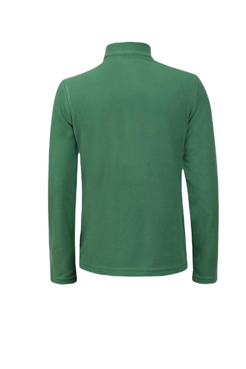 2AS Potra Yarım Fermuarlı Çocuk Polar Sweatshirt Yeşil - 3