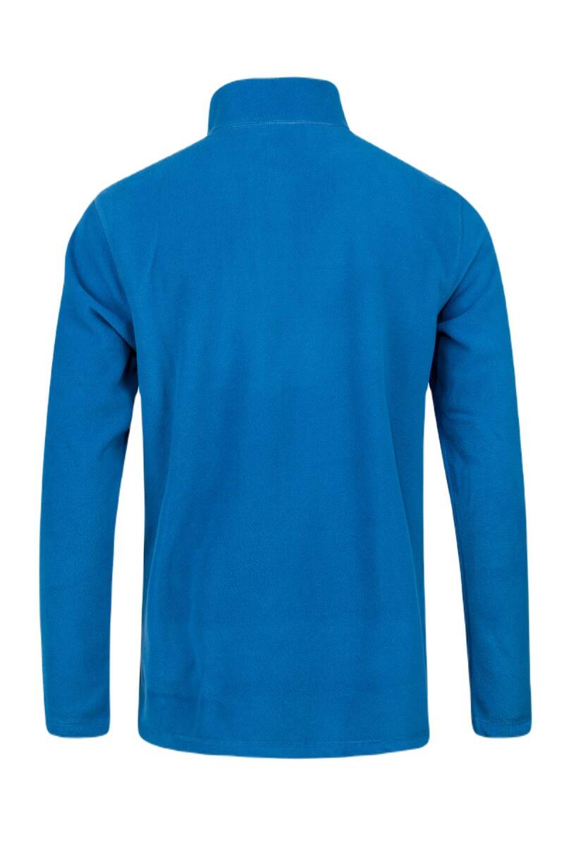 2AS Purna Yarım Fermuarlı Erkek Polar Sweatshirt Açık Mavi - 3