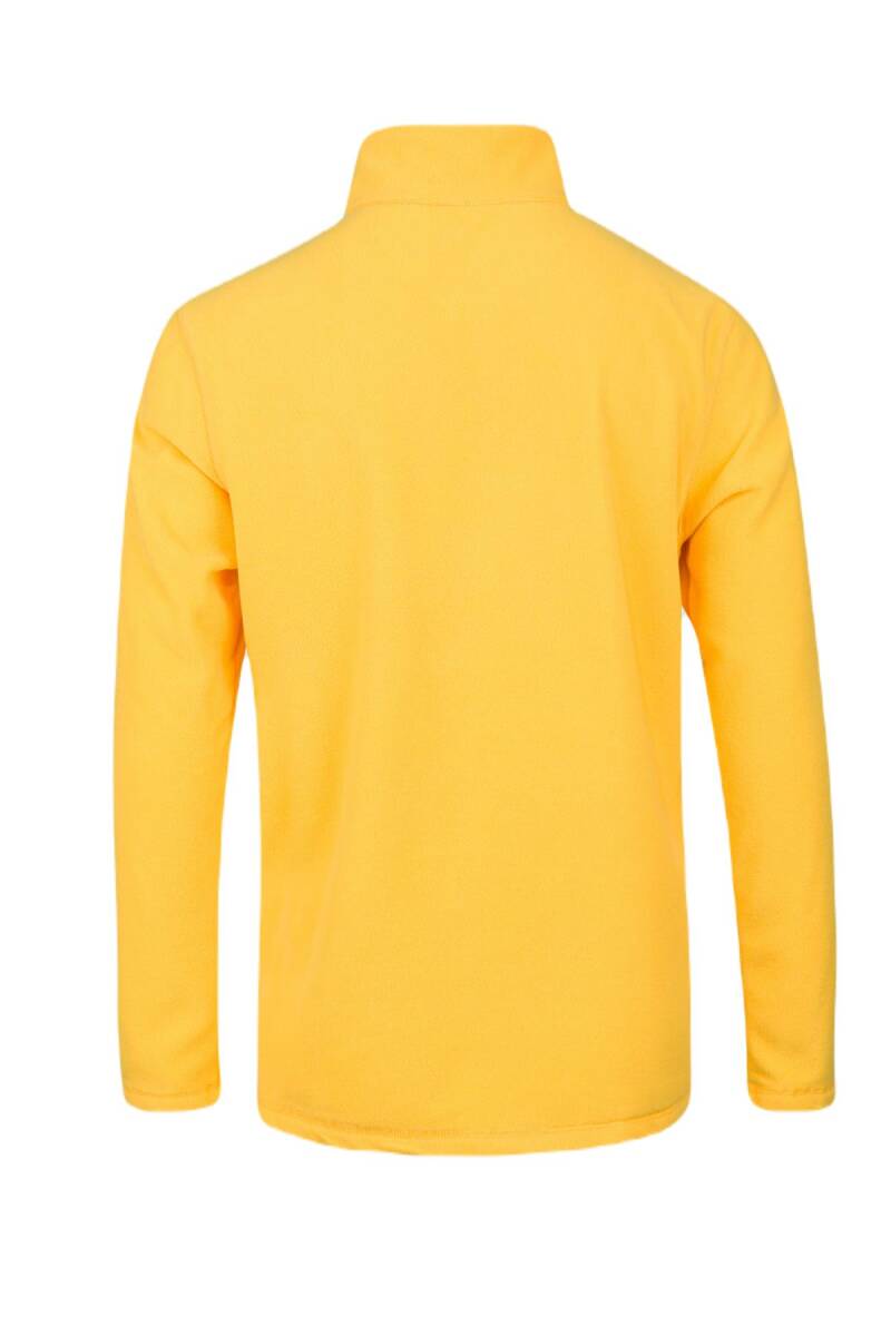 2AS Purna Yarım Fermuarlı Erkek Polar Sweatshirt Sarı - 3