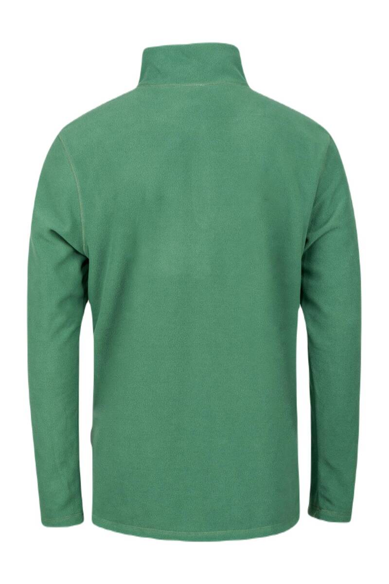 2AS Purna Yarım Fermuarlı Erkek Polar Sweatshirt Yeşil - 3