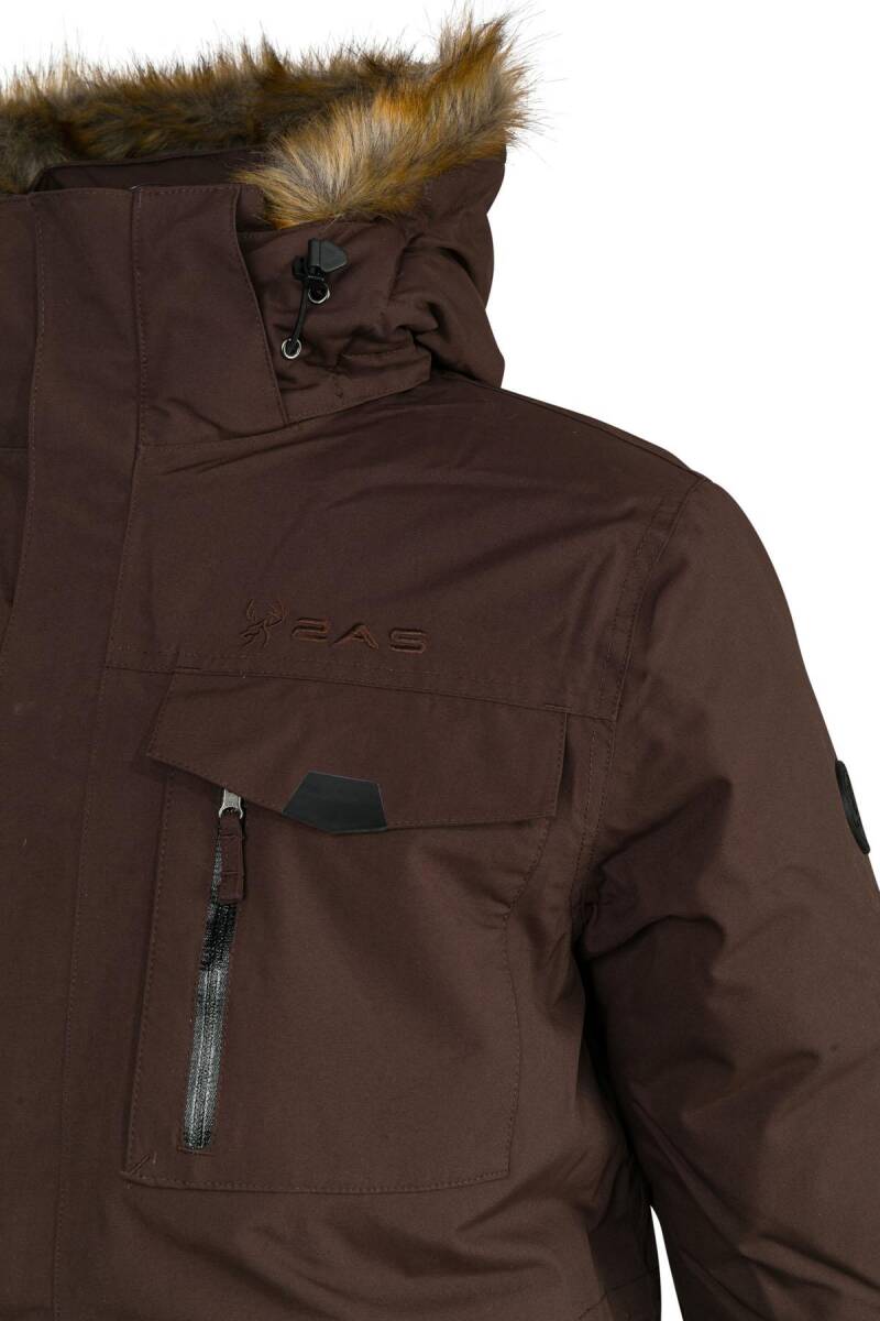 2AS Saalbach Erkek Down Ceket Mont Kahve - 3