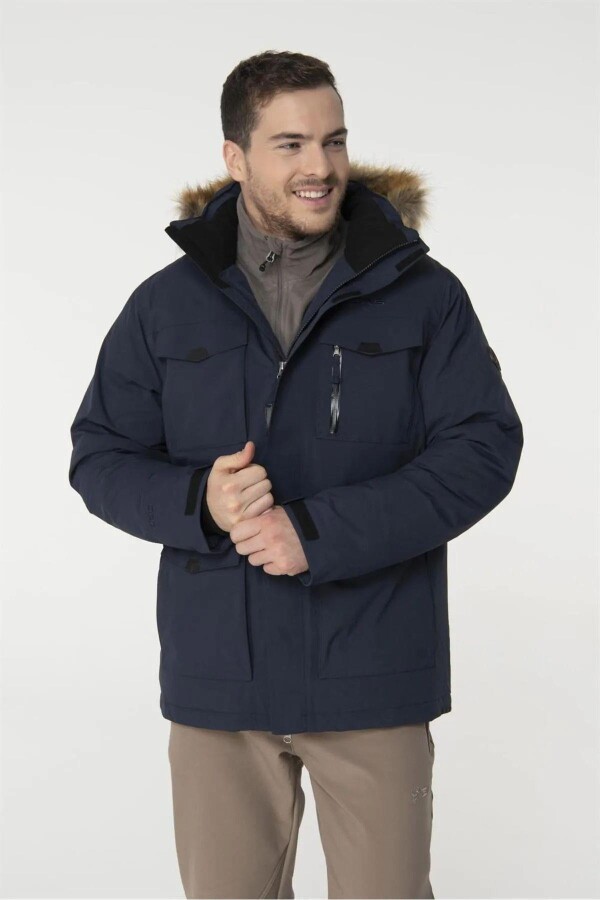 2AS Saalbach Erkek Down Ceket Mont Lacivert - 2AS