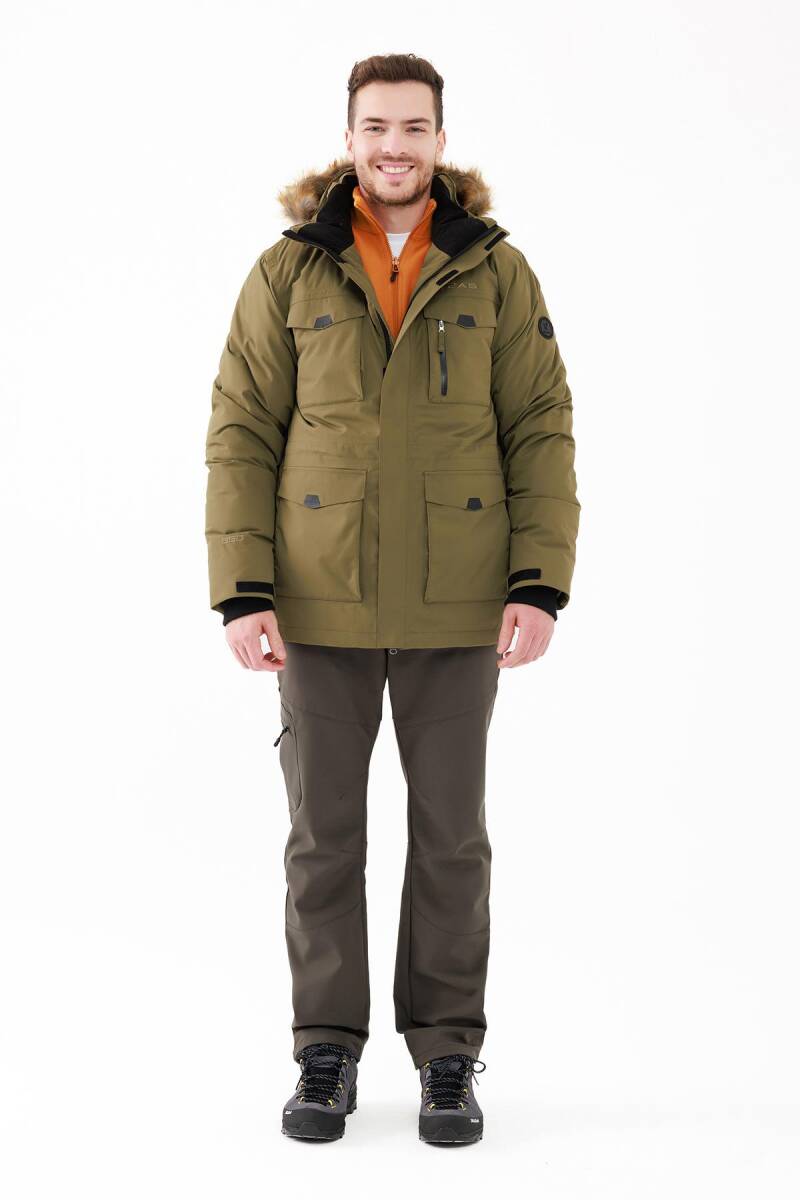 2AS Saalbach Erkek Down Ceket Mont Yeşil - 5