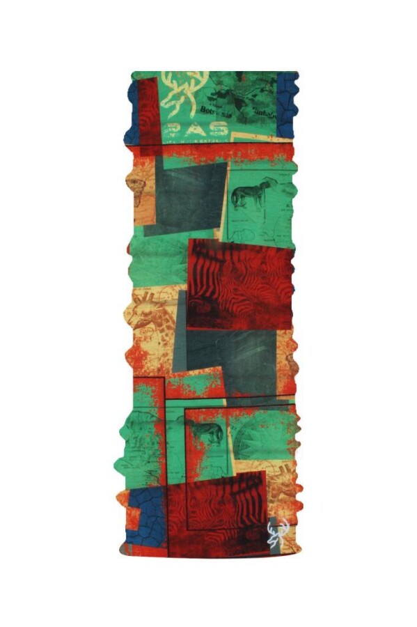 2As Safari Bandana Kırmızı/Yeşil - 2AS