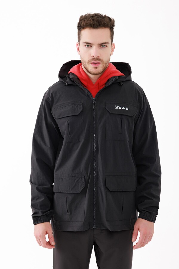 2AS Safari Erkek Ceket Siyah - 2AS