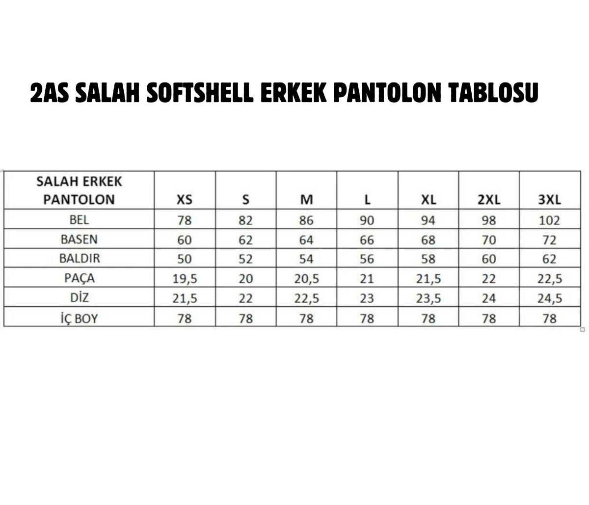 2AS Salah Erkek Softshell Pantolon - 4