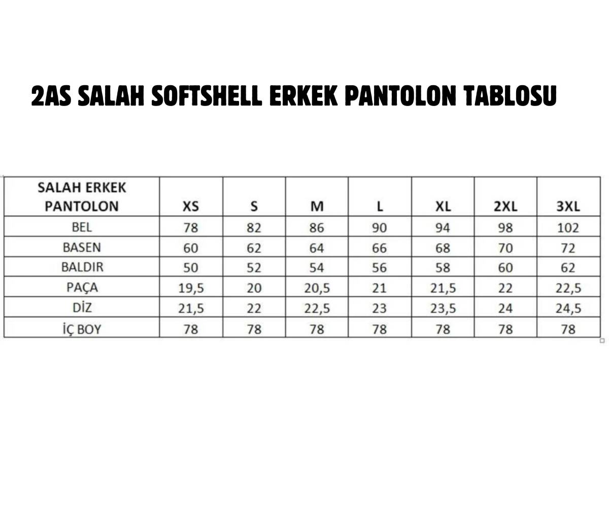 2AS Salah Erkek Softshell Pantolon - 3