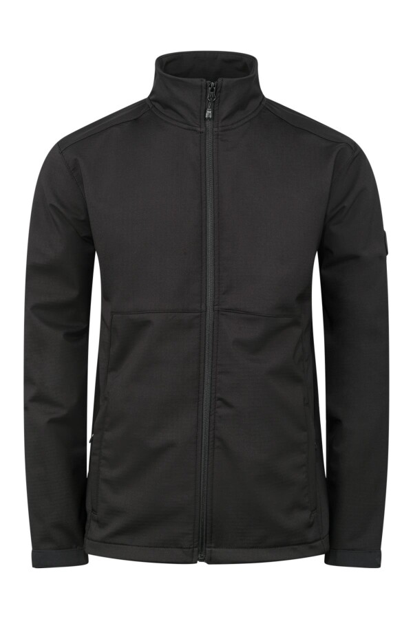 2AS Samuel Erkek Softshell Kareli Ceket Siyah - 2AS