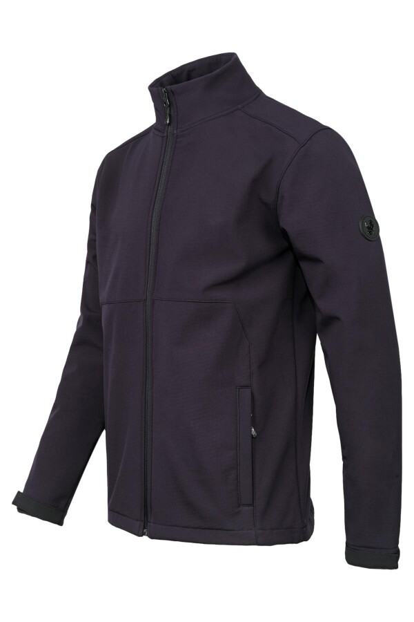 2AS Samuel Erkek Softshell Kareli Ceket Antrasit - 2AS (1)