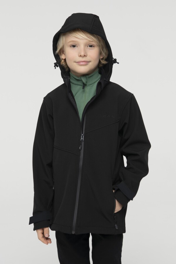 2AS SAYRA Softshell Çocuk Ceket Siyah - 2AS (1)