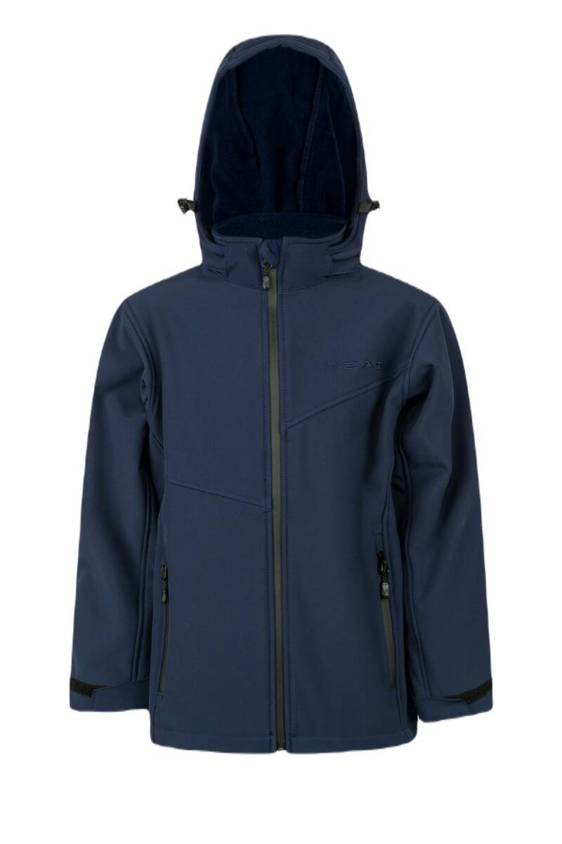 2AS SAYRA Softshell Çocuk Ceket Lacivert - 1