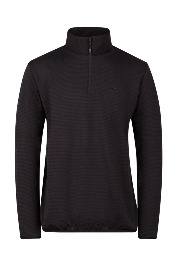 2AS Scott Erkek Yarım Fermuarlı Polar Sweatshirt Antrasit - 2AS