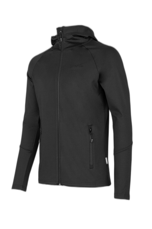 2AS Selenge Fermuarlı Kapşonlu Sweat Siyah - 2AS (1)