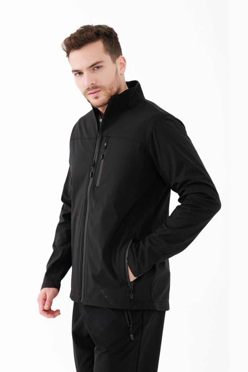 2AS Shade Softshell Erkek Ceket Siyah - 3