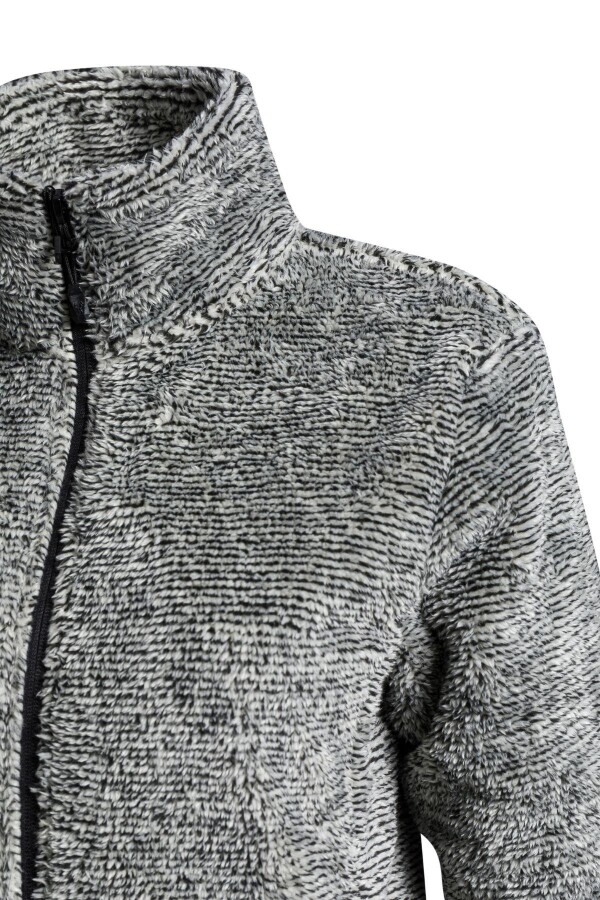 2AS Sofia Kadın Tam Fermuarlı Çizgili Polar - 2AS (1)