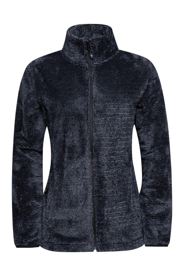 2AS Sofia Kadın Tam Fermuarlı Çizgili Polar - 2AS