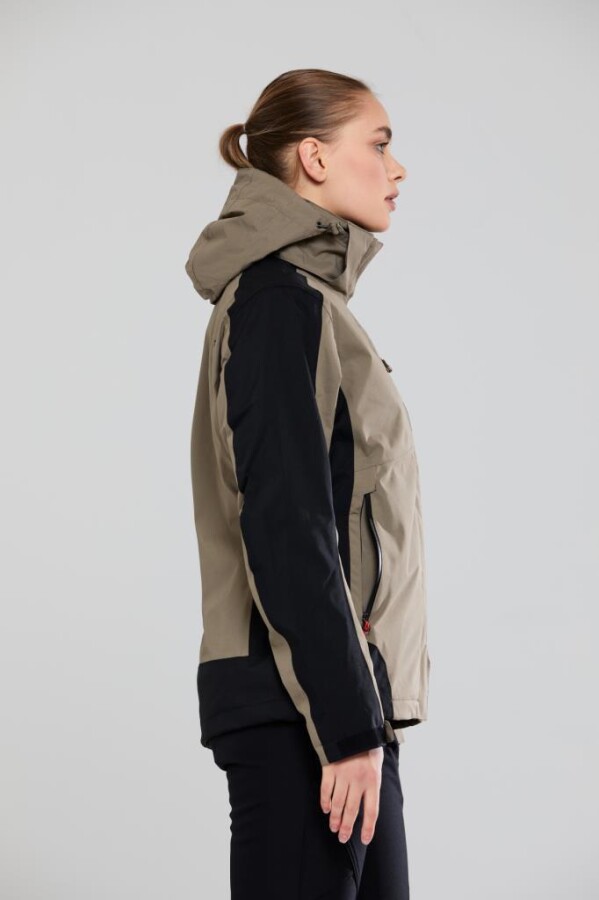 2AS Sparkle 3in1 Kadın Mont Kahverengi / Siyah - 2AS (1)
