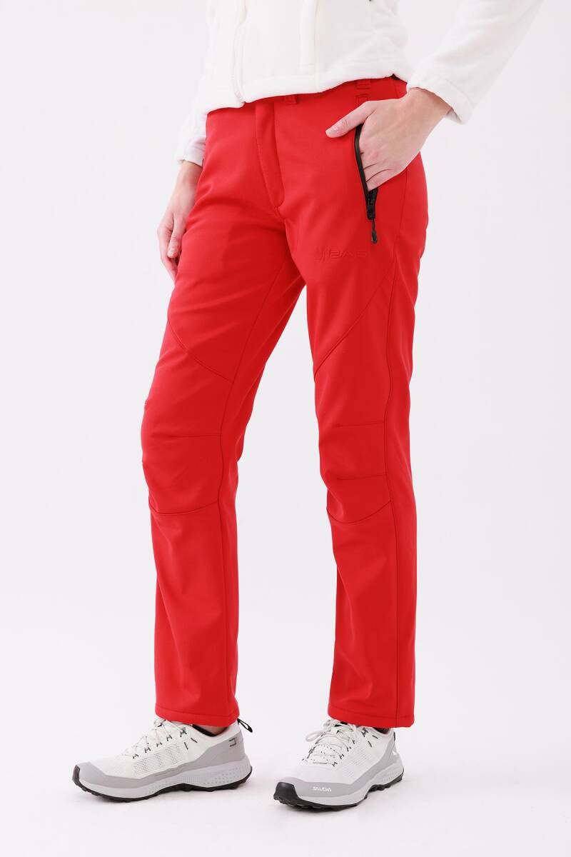2AS Spencer Kadın Softshell Pantolon Kırmızı - 3