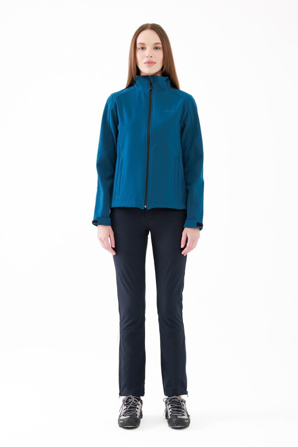 2AS Splint Kadın Softshell Mont Petrol - 2AS