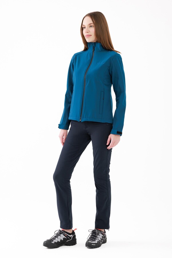 2AS Splint Kadın Softshell Mont Petrol - 2AS (1)