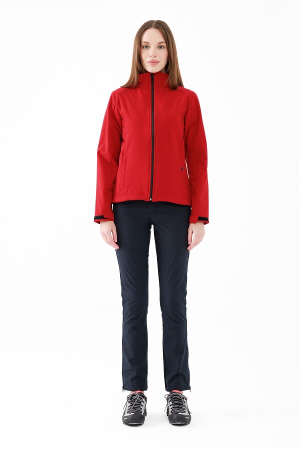 2AS Splint Kadın Softshell Mont Bordo - 2AS