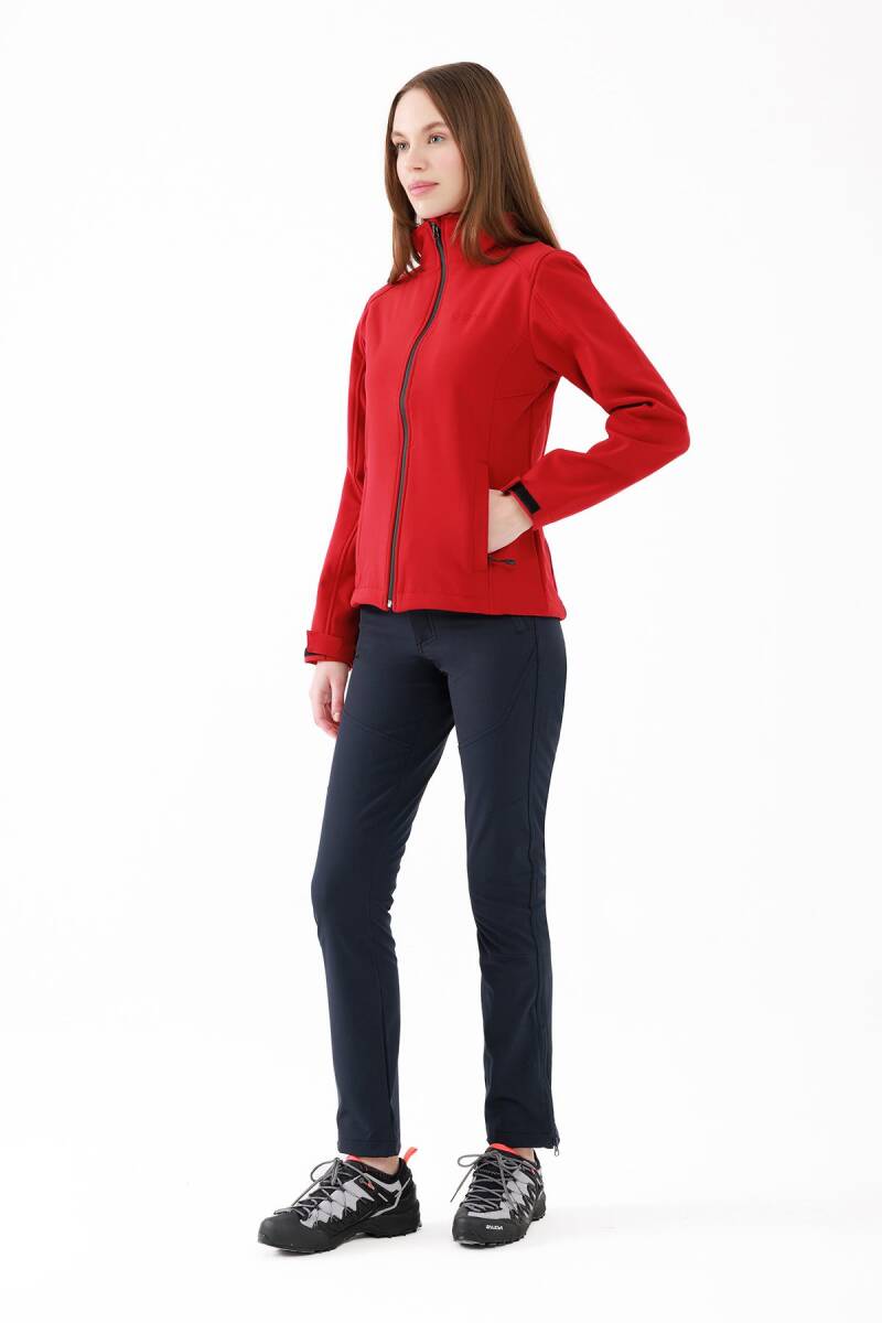 2AS Splint Kadın Softshell Mont Bordo - 2