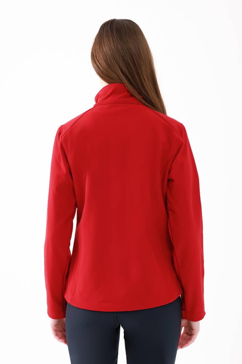 2AS Splint Kadın Softshell Mont Bordo - 4