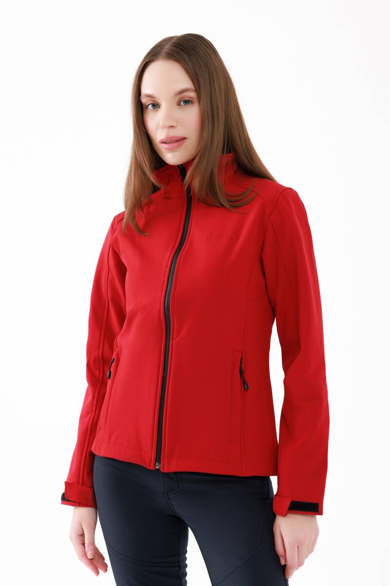 2AS Splint Kadın Softshell Mont Bordo - 6