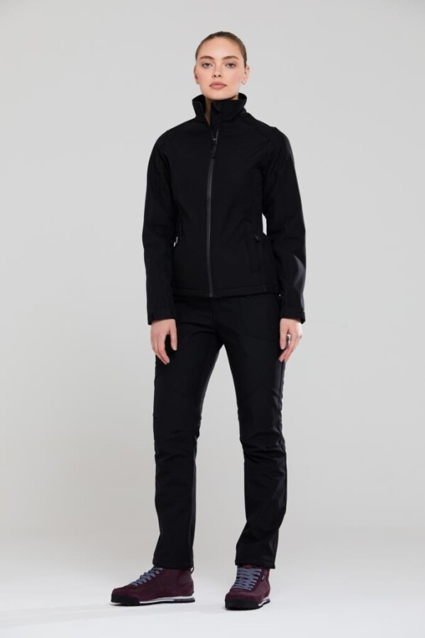 2AS Splint Kadın Softshell Mont Siyah - 2AS (1)